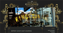 Desktop Screenshot of goldleafgilding.com.au